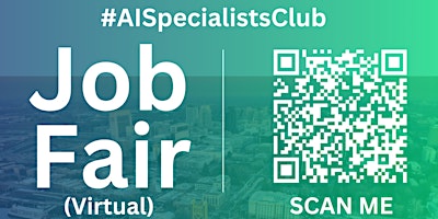 Imagen principal de #AISpecialists Virtual Job Fair / Career Expo Event #Riverside