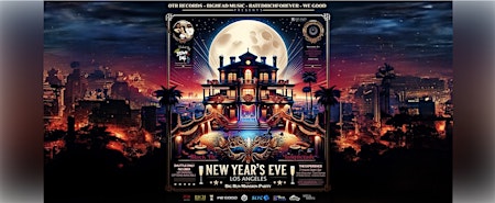 Hollywood Hills NYE Mansion Party (10 rooms, 6 dj, gorgeous view, open bar) primary image