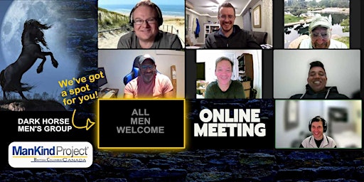 Hauptbild für Online Dark Horse Men's Group Meeting