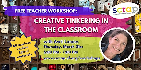 Imagen principal de Creative Tinkering in the Classroom