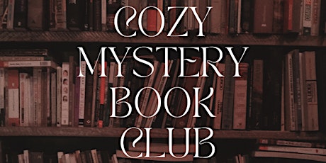 Cozy Mystery Book Club at Solid State Books  14th Street