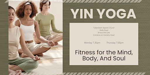 Yin Yoga in Bristol primary image