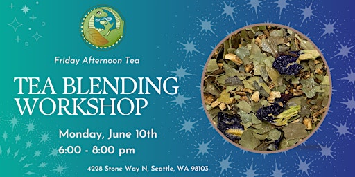 Imagem principal do evento June Tea Blending Workshop