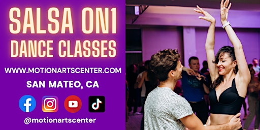 Imagem principal do evento Salsa On1 Dance Classes in San Mateo