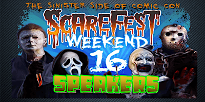 Imagem principal do evento ScareFest 16 Speaker Application