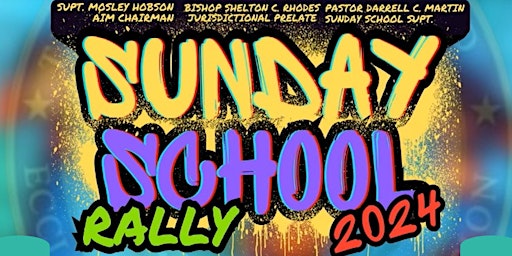 Hauptbild für 2024 Sunday School Rally