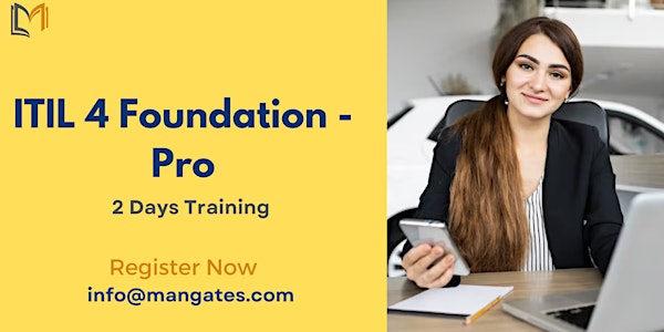 ITIL 4 Foundation - Pro 2 Days Training in New Jersey, NJ