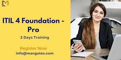 Primaire afbeelding van ITIL 4 Foundation - Pro 2 Days Training in Boston, MA
