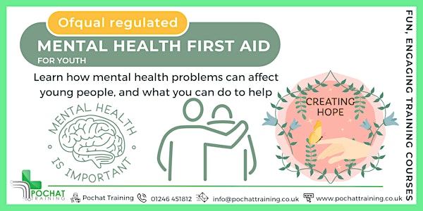 Level 2 Award in First Aid for Youth Mental Health (RQF) (Face to Face)