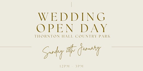 Thornton Hall Wedding Open Day primary image