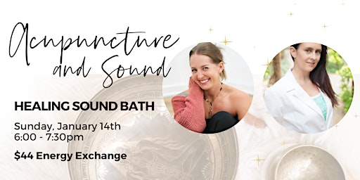 Sound Bath with Acupuncture primary image