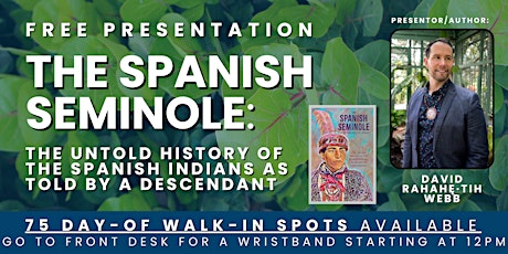 Free Presentation: The Spanish Seminole primary image