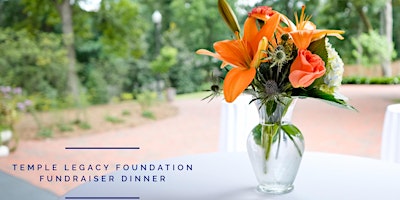 Temple Legacy Foundation Fundraiser Dinner primary image