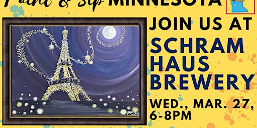 March 27 Paint & Sip at Schram Haus Brewery primary image