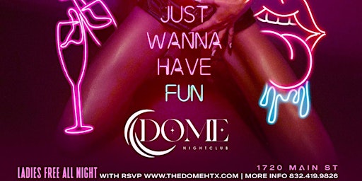 Primaire afbeelding van The Dome Fridays |Bad B!tches ONLY (Ladies Night)