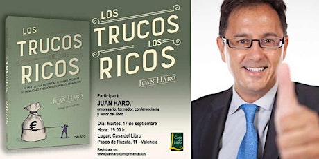 Imagen principal de Presentación del libro: "Los Trucos de los Ricos" en Valencia