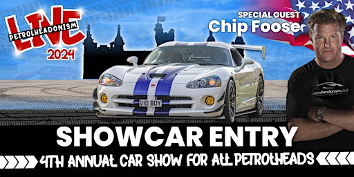 Primaire afbeelding van SHOW CARS PETROLHEADONISM LIVE 2024 - KNEBWORTH HOUSE SG1 2AX