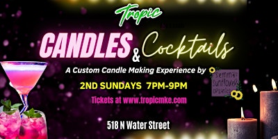 Primaire afbeelding van Candles & Cocktails - A Custom Candle Making Experience