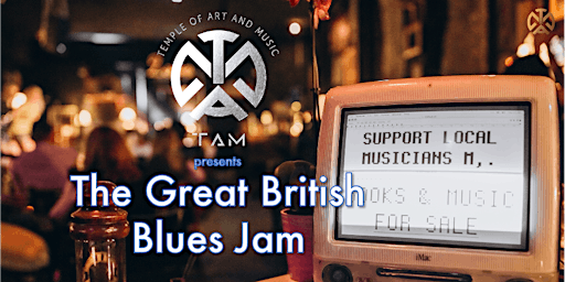 Imagem principal do evento The Great British Blues Jam