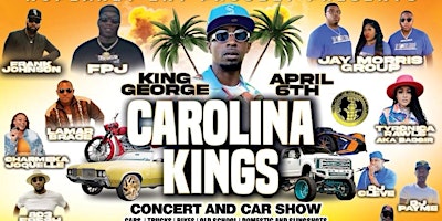 Primaire afbeelding van CAROLINA KINGS CONCERT AND AND CAR SHOW