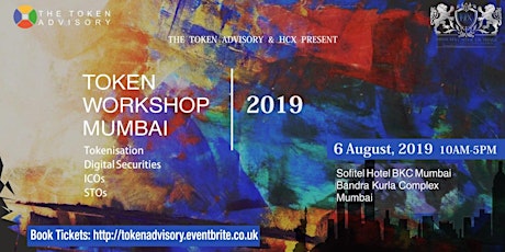 Tokenisation Workshop - Digital Securities, Cryptocurrencies, Fundraising in Token economy 6 Aug 2019 Mumbai primary image