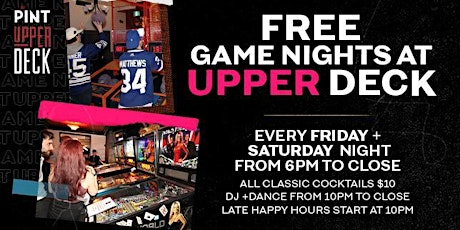 Free-Play Sat @ The Pint!