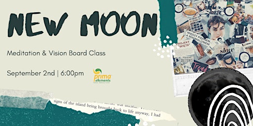 Primaire afbeelding van Meditation & Vision Board Workshop - New Moon