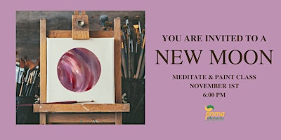 Meditate & Paint Class primary image