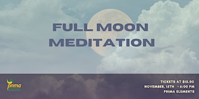 Full Moon Meditation Class primary image