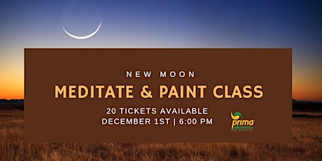 New Moon Meditation & Paint Workshop