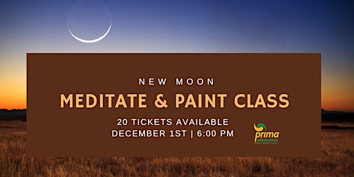 New Moon Meditation & Paint Workshop primary image