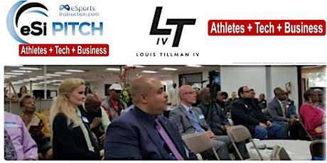 Primaire afbeelding van eSiPitch  Athletes+Tech+Business  Networking /Pitch Event Live & Virtual