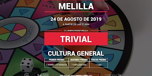 Trivial de Cultura General en Pause&Play Melilla