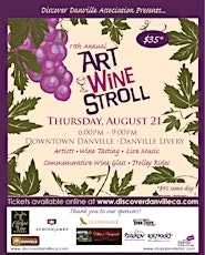11th Annual Danville Art & Wine Stroll primary image