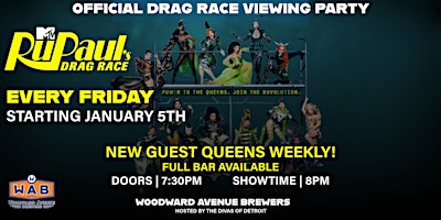 RuPaul's Drag Race Season 16 Viewing Party | Downtown Ferndale (18+) primary image