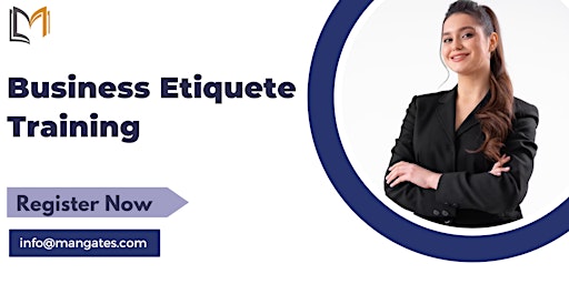 Image principale de Business Etiquette 1 Day Training in Barrie