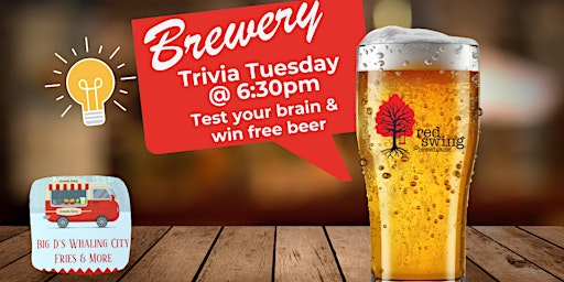 Imagem principal do evento Trivia Tuesdays + Win prizes!