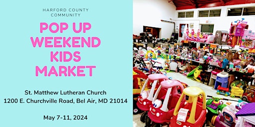 Pop-Up Kids Consignment Sale - Spring 2024 Bel Air primary image