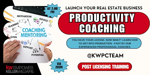 Image principale de KW Empower Intro to Productivity Coaching Program