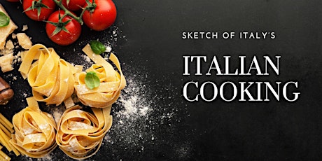 Italian Cooking Class with Sketch of Italy