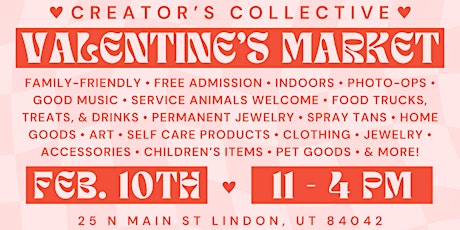 Creator's Collective Valentine's Market primary image