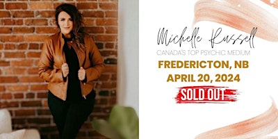Primaire afbeelding van Fredericton, NB - April 20 - SOLD OUT!