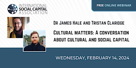 Imagen principal de Cultural matters: A conversation about cultural and social capital