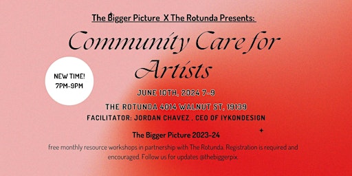 Immagine principale di Community Care for Artists 