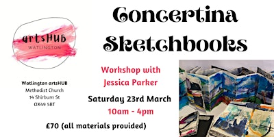 Concertina Sketchbooks with Jessica Parker primary image