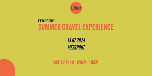 Hauptbild für L'ETAPE GRVL: SUMMER GRAVEL EXPERIENCE 2024