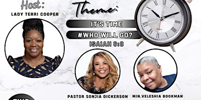 It's Time # Who will Go?  primärbild