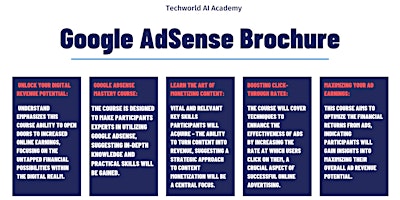 Hot skill: Google AdSense Mastery Course primary image
