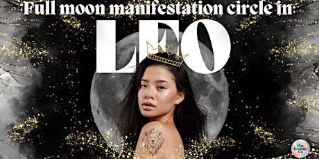 Primaire afbeelding van Full moon manifestation circle in Leo (in-person event)