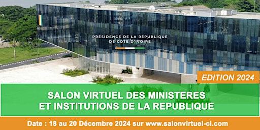 SALON VIRTUEL DES MINISTERES ET INSTITUTIONS DE LA REPUBLIQUE DE CI primary image